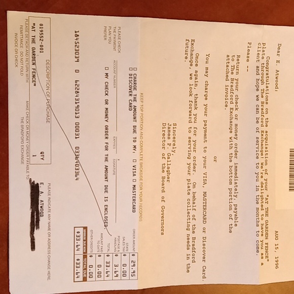 The Bradford Exchange Porcelain Plates (3 Plates) - Picture 12 of 13